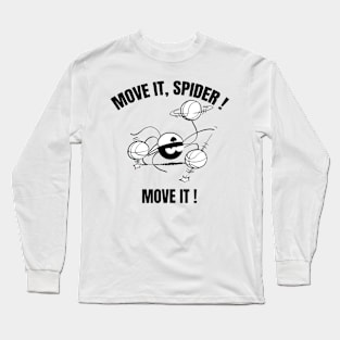 Beth the spider - the basketball (text version) Long Sleeve T-Shirt